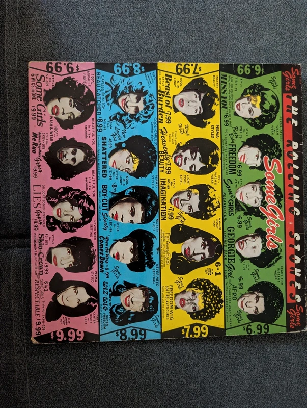 Vinyle 33T The Rolling Stones – Some Girls (1er Pressage FR 1978 – Pochette Non Censurée)