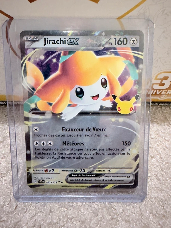 Jirachi Ex - 30c - FR 102/128