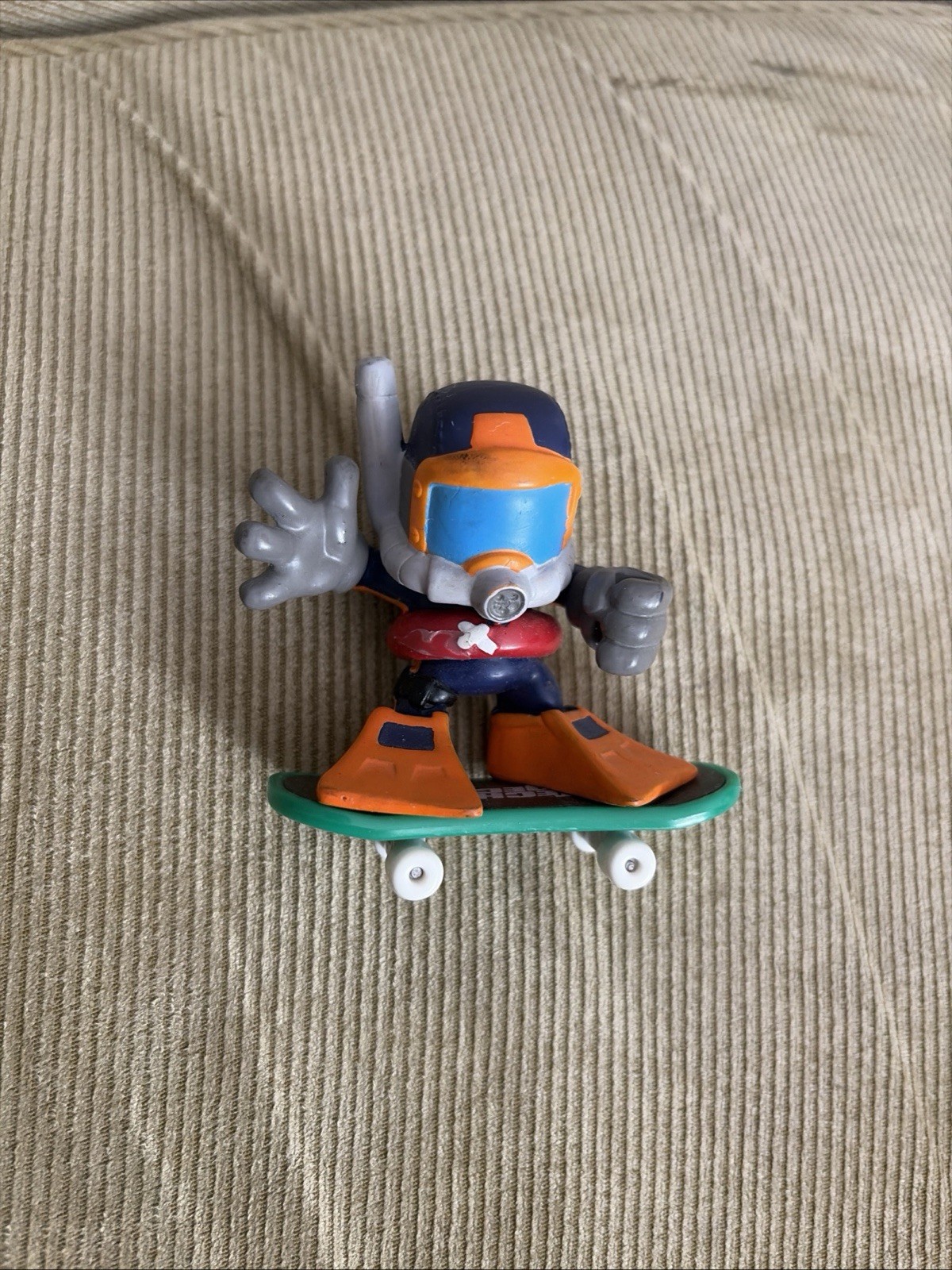 Tech Deck Dude 2004 - Rick The Scuba Dude con skateboard spedizione gratuita