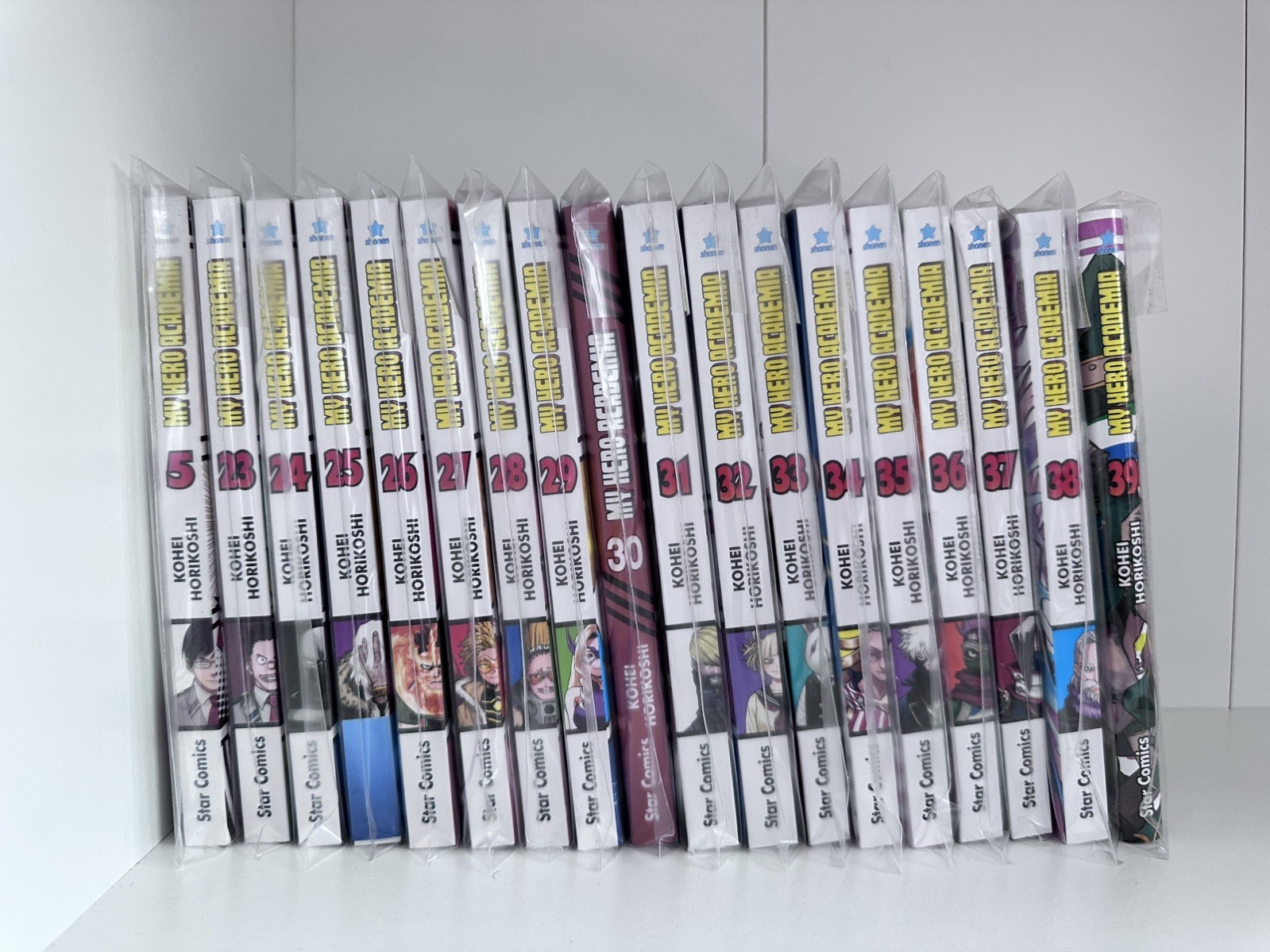 My Hero Academia Vol. 5 23-39 Star Comics Lotto Italiano Nuovi