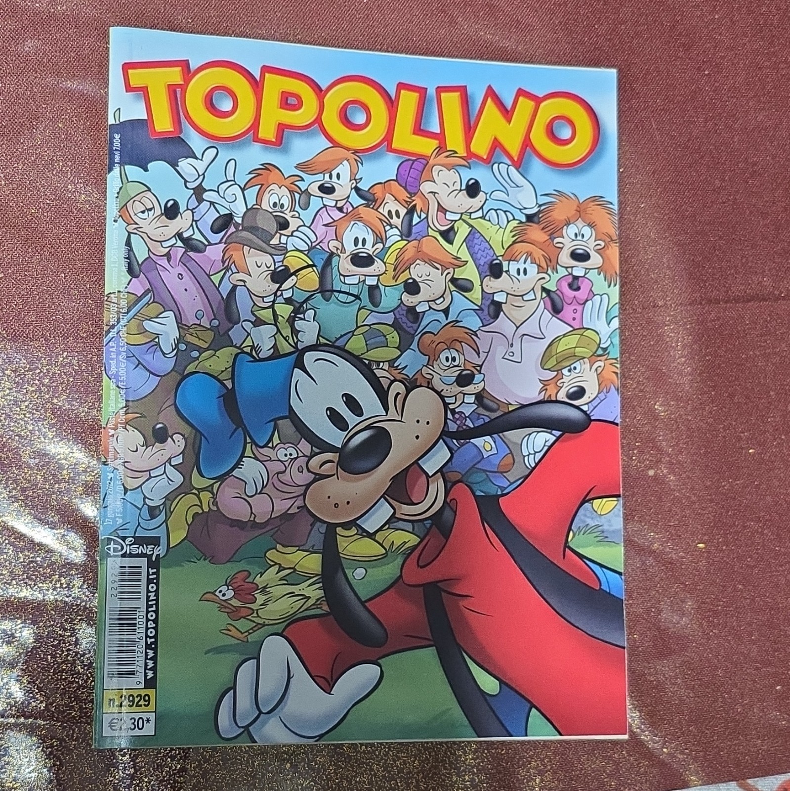 Disney Topolino 2929, condizioni da edicola 