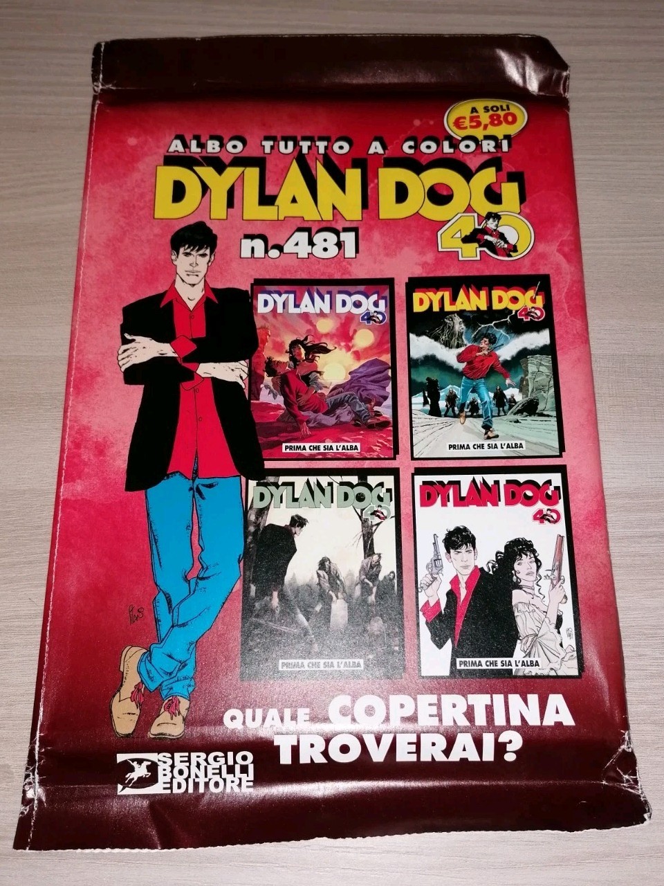 Dylan Dog 481  Prima Che Sia L'Alba - Busta Nuova Sigillata - Bonelli Editore