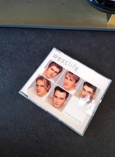 CD singolo Westlife I Lay My Love On You Originale pop Boyband 2000