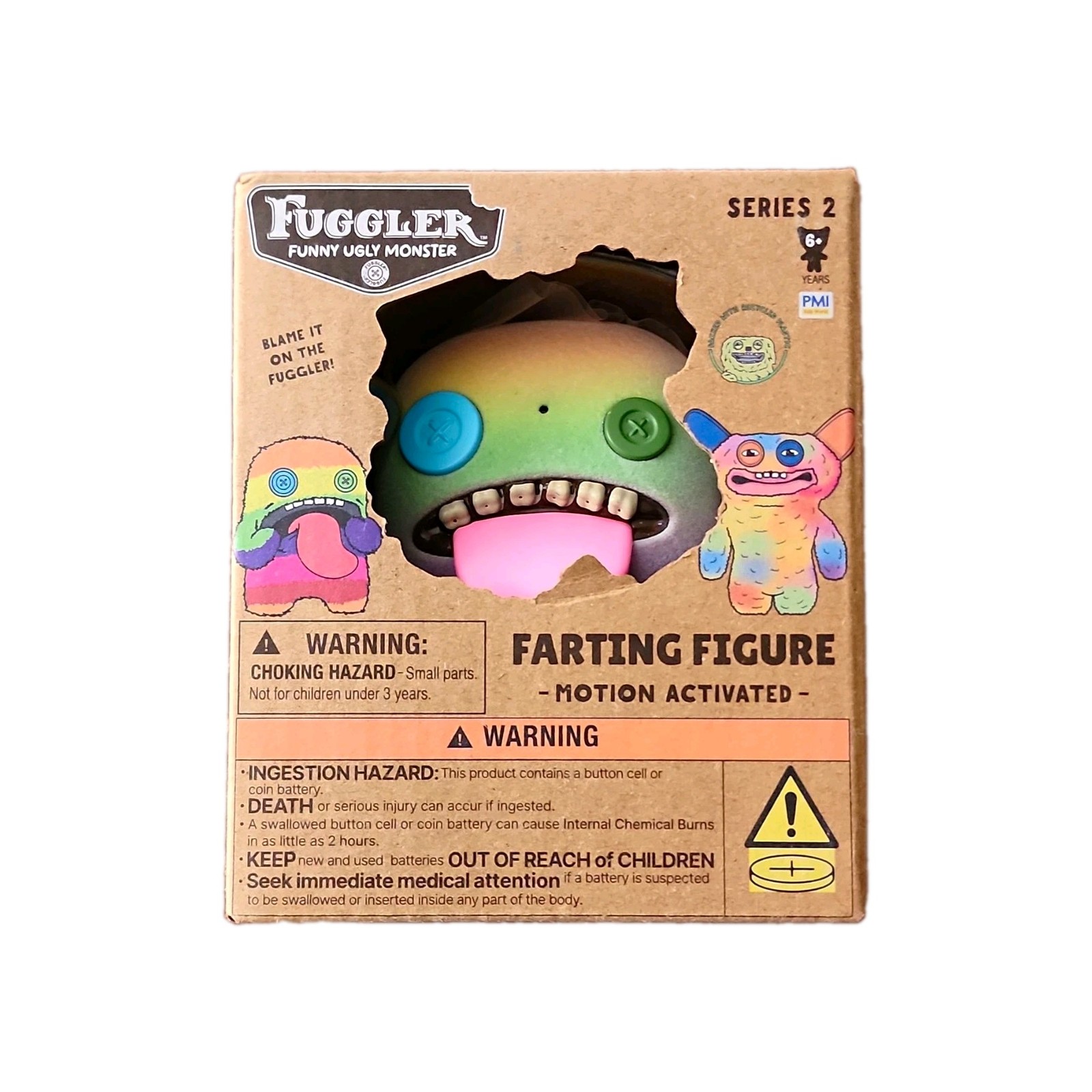 Fuggler Funny Ugly Monster Series 2 Farting Motion Activated Action Figure