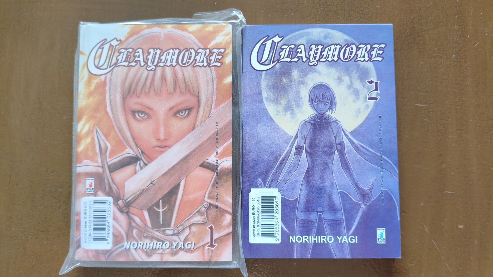 Claymore 1-2 manga