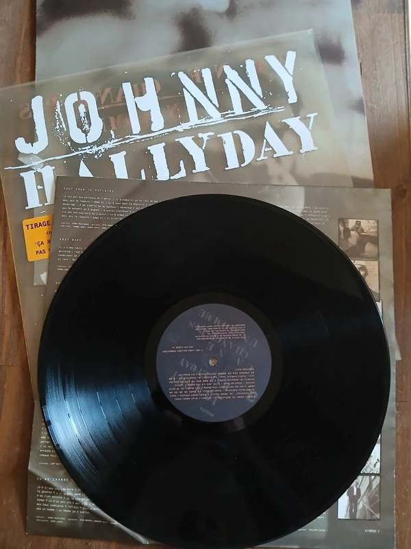 Johnny Hallyday ça change pas un homme original fourreau
