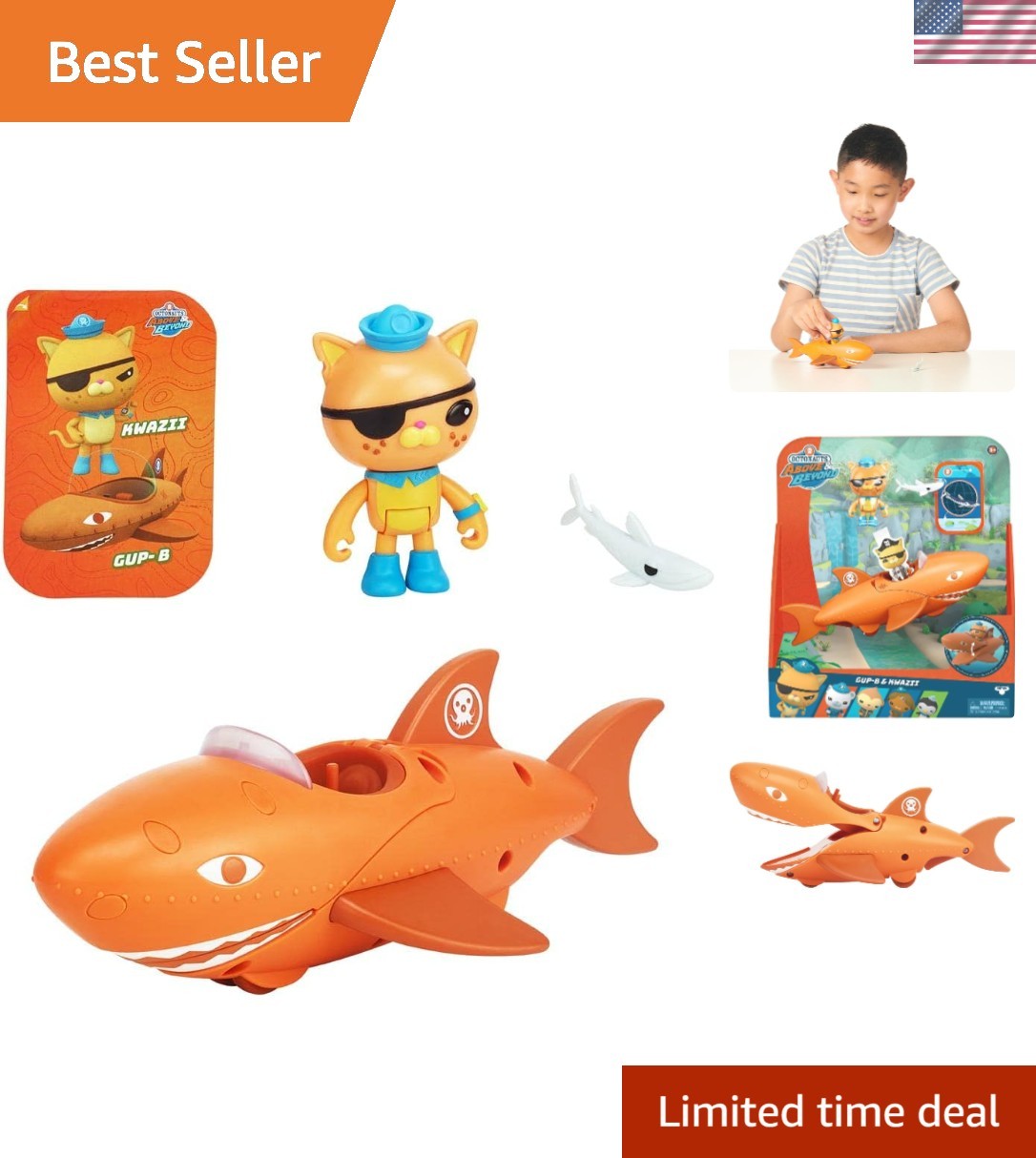 Kwazii & Gup B Adventure Pack