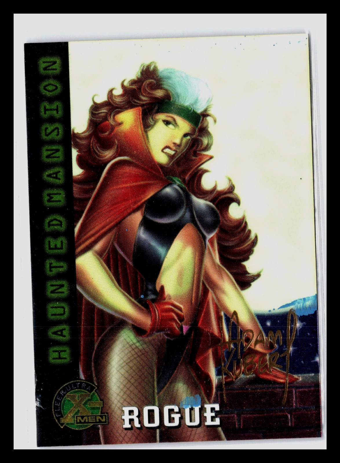 1995 Fleer Ultra X-Men #97 Rogue Haunted Mansion Chromium Marvel