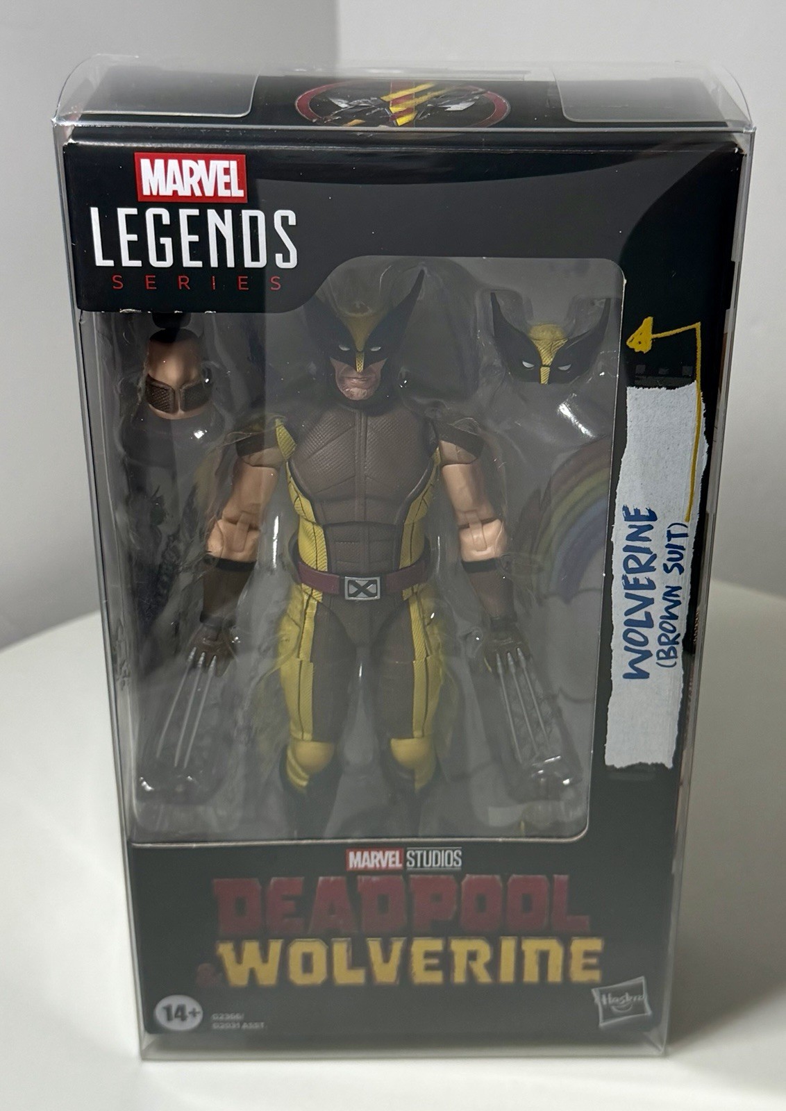 Marvel Legends Deadpool & Wolverine (Marrone) Wolverine 6" Figura Nuovo e Protettore