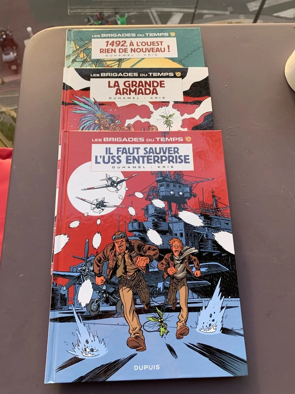 Lot BD Les Brigades du temps