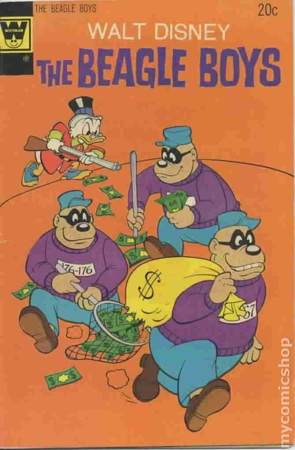 Beagle Boys #21 VG+ 4.5 1974 Whitman Stock Image Low Grade