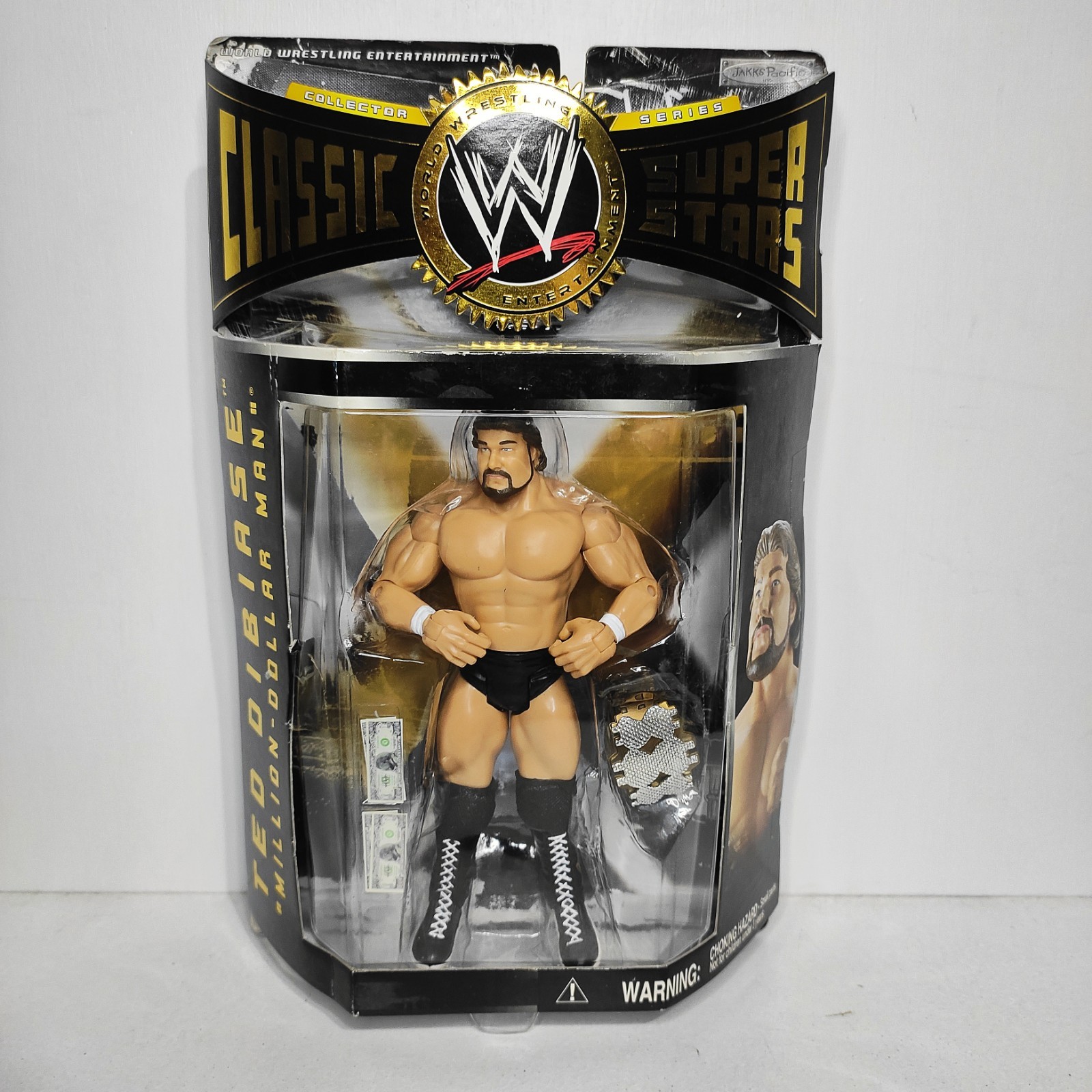 WWE Classic Superstars Jakks Pacific 2004 Ted DiBiase Million Dollar Man 