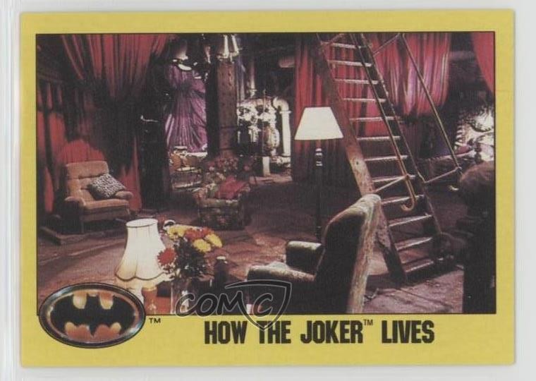 1989 Topps Batman Come vive il Joker #230 0kb5