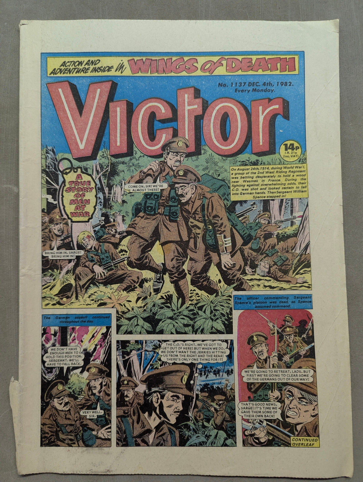 The Victor Comic, No 1137, December 4th 1982