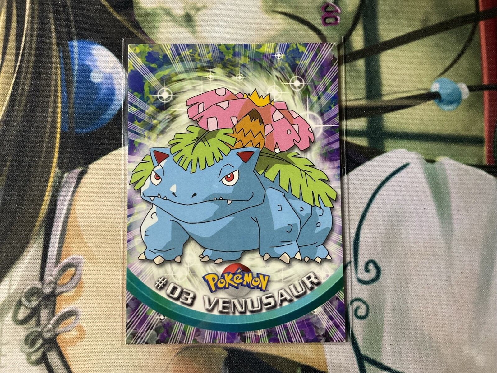 Pokemon - Topps 1999 - VENUSAUR - Serie TV Animazione -