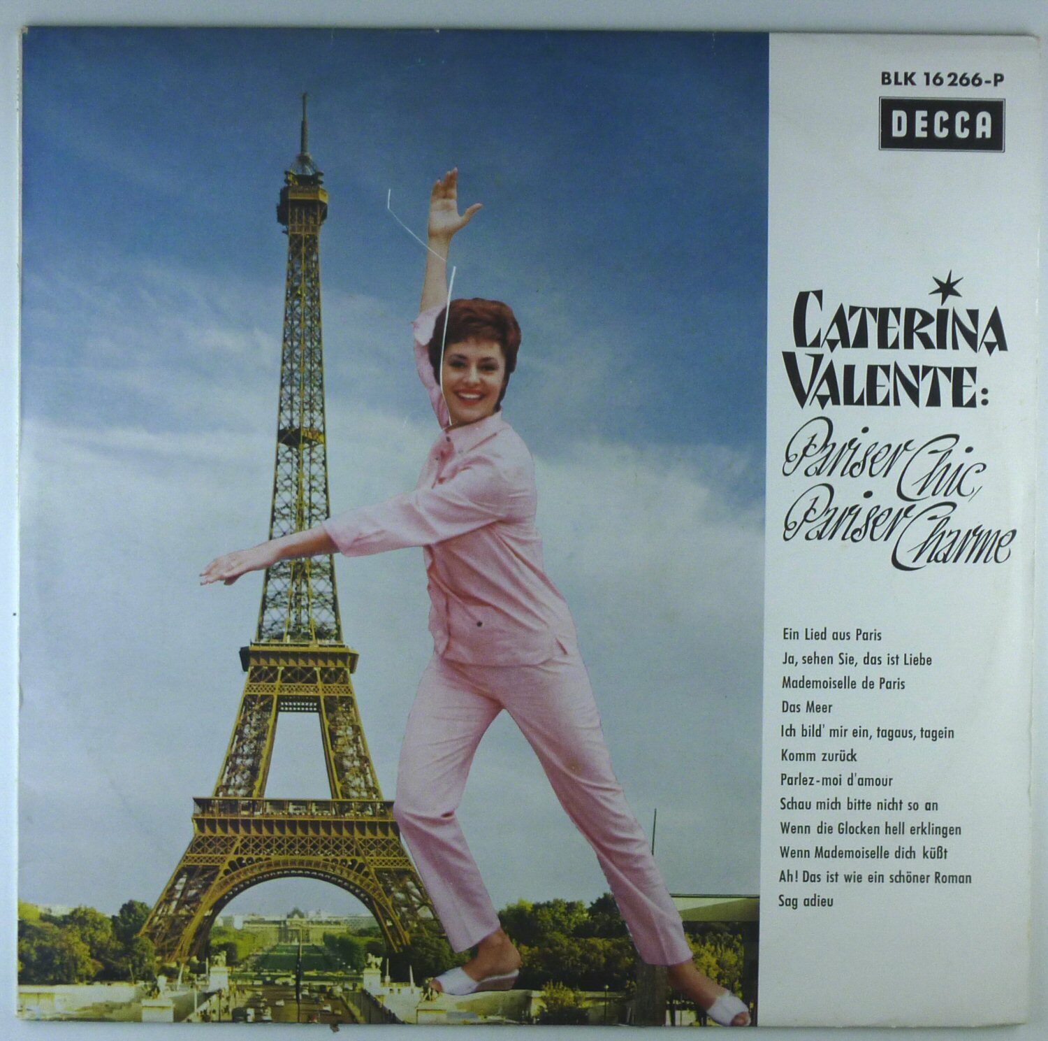 12" LP - Caterina Valente - Parigino Chic, Parigino Charme - H729 - Pulito