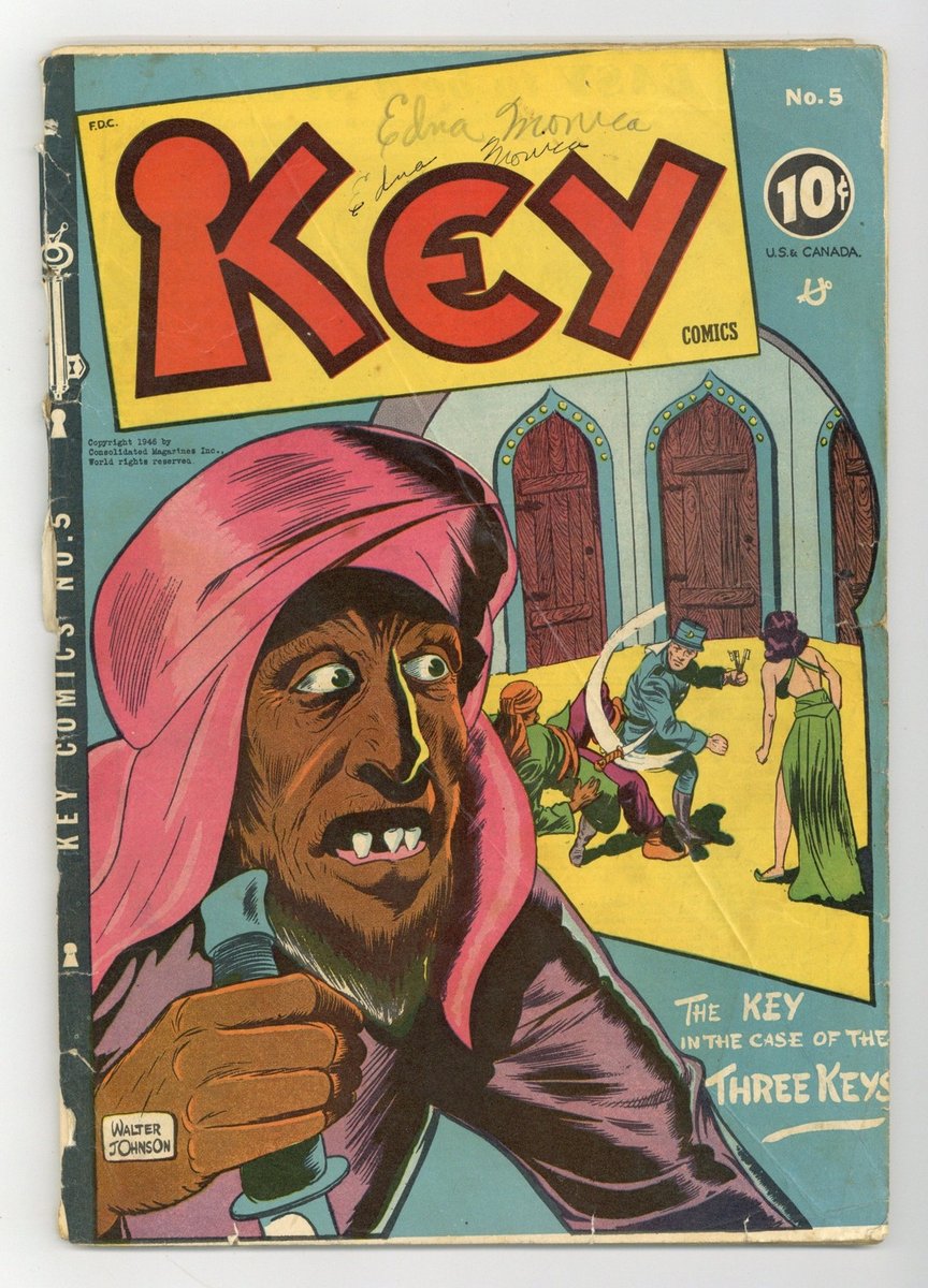 Key Comics #5 PR 0,5 1946