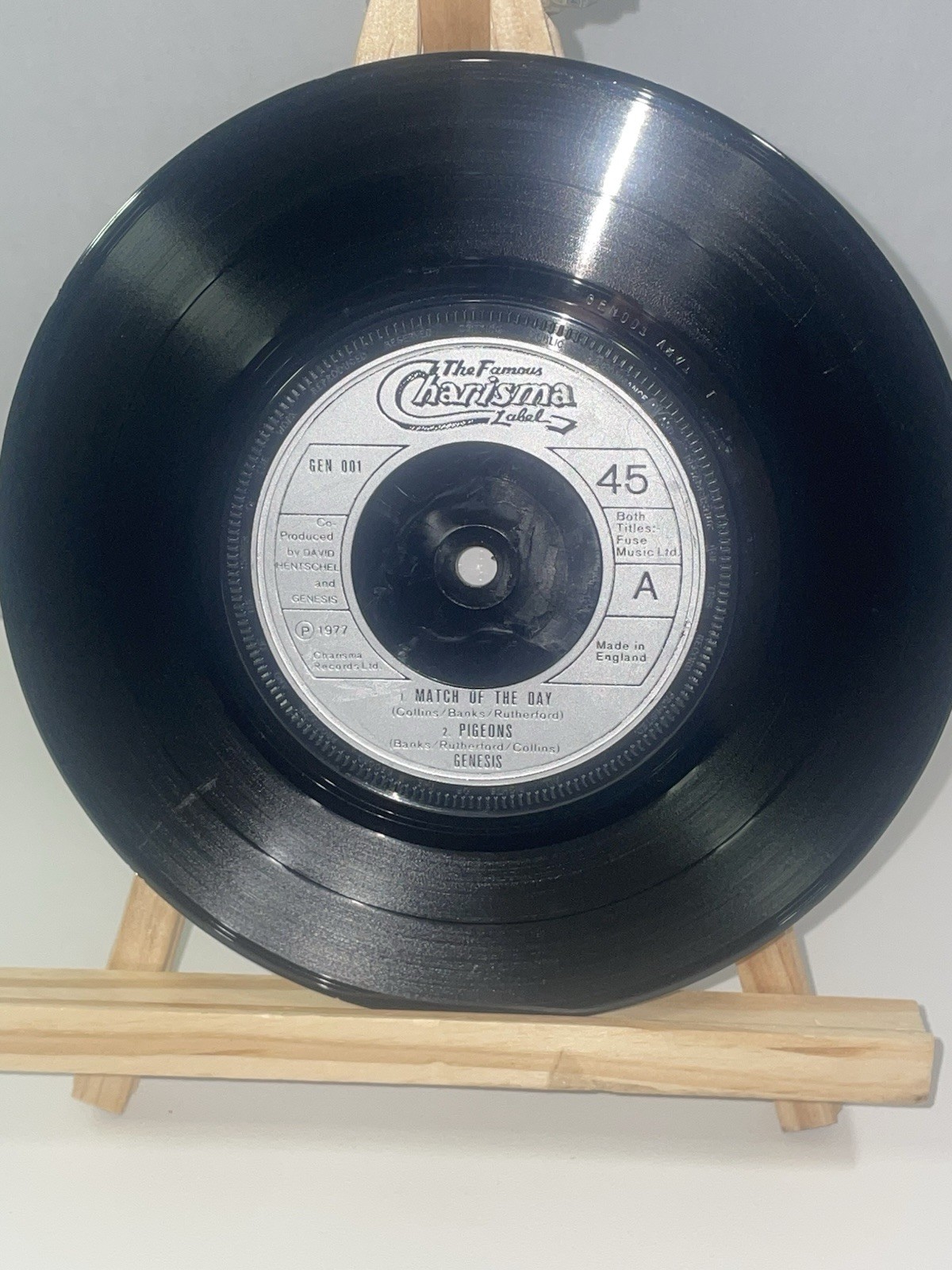 GENESIS - Spot the Pigeon - 7in EP - Charisma GEN001