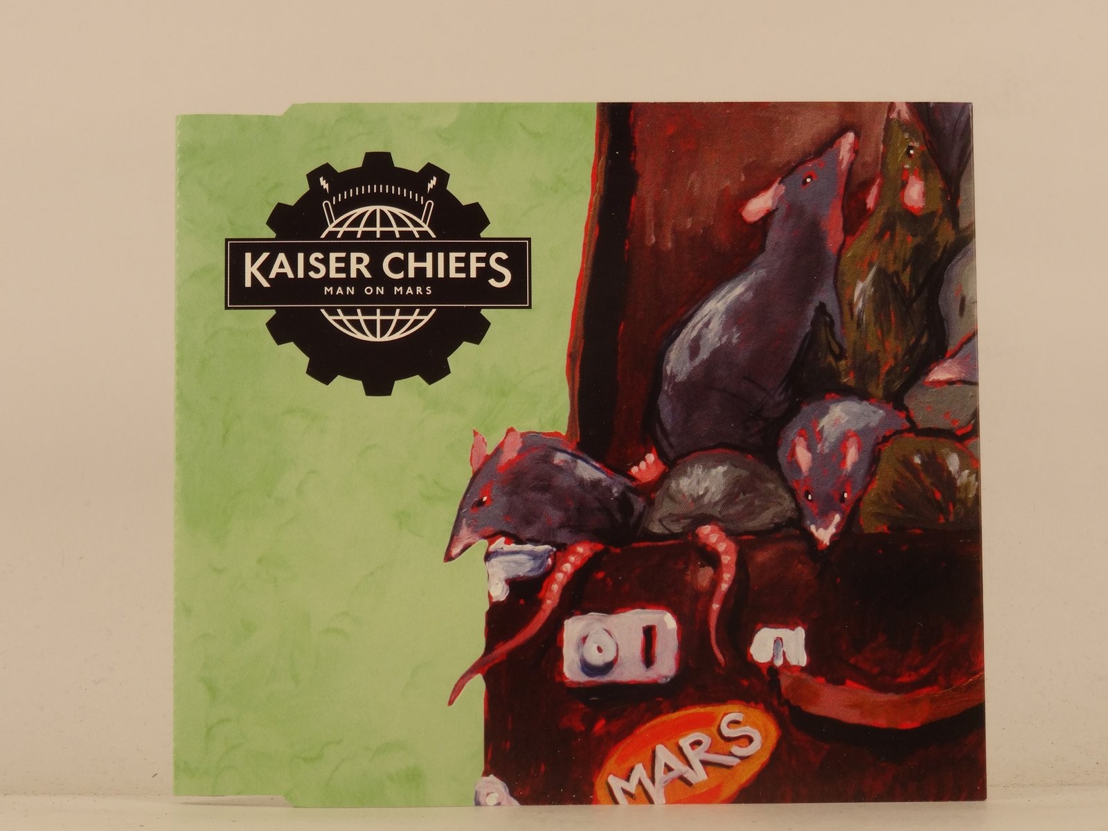 KAISER CHIEFS MAN ON MARS (L43) 2 Track Promo CD Single including Picture Sleeve