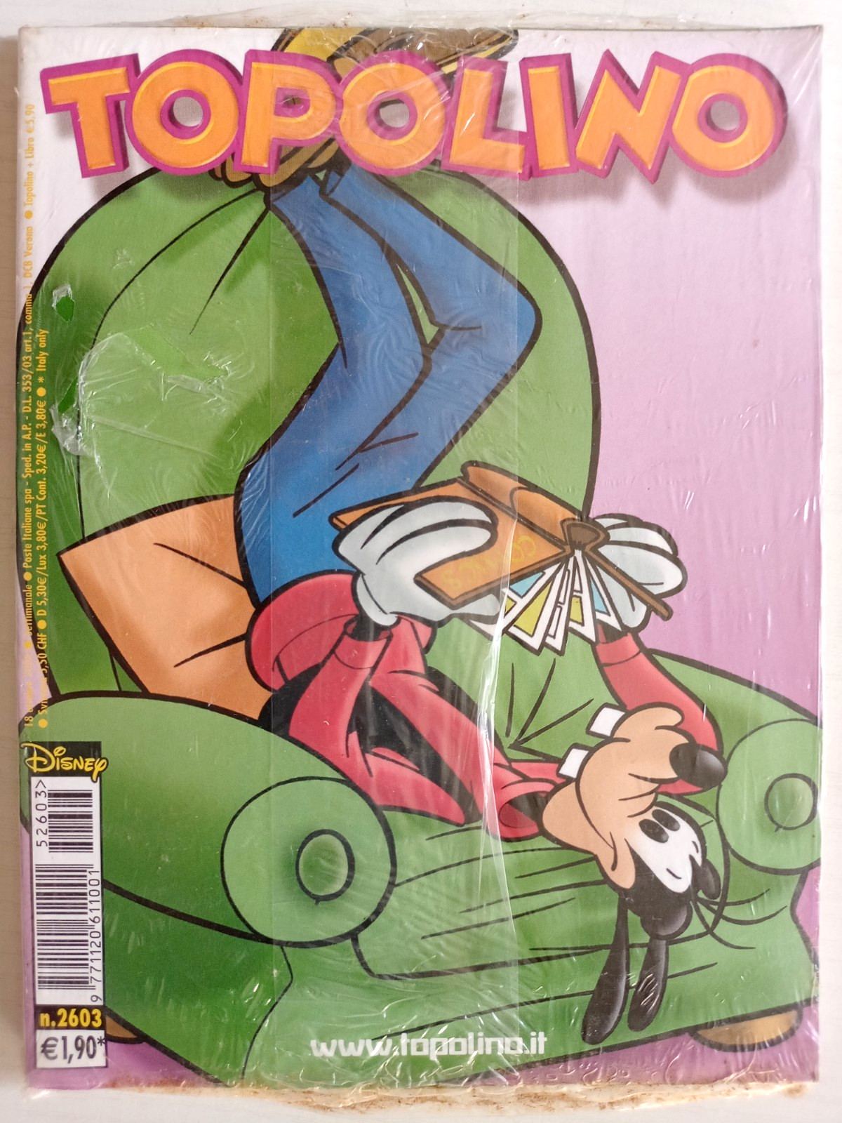 TOPOLINO N°2603 BLISTERATO  - H