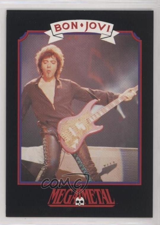 1991 Impel Mega Metal Alec John Such #6 0w6