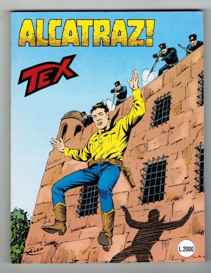 TEX GIGANTE N. 355 - ALCATRAZ! - LIRE 2000