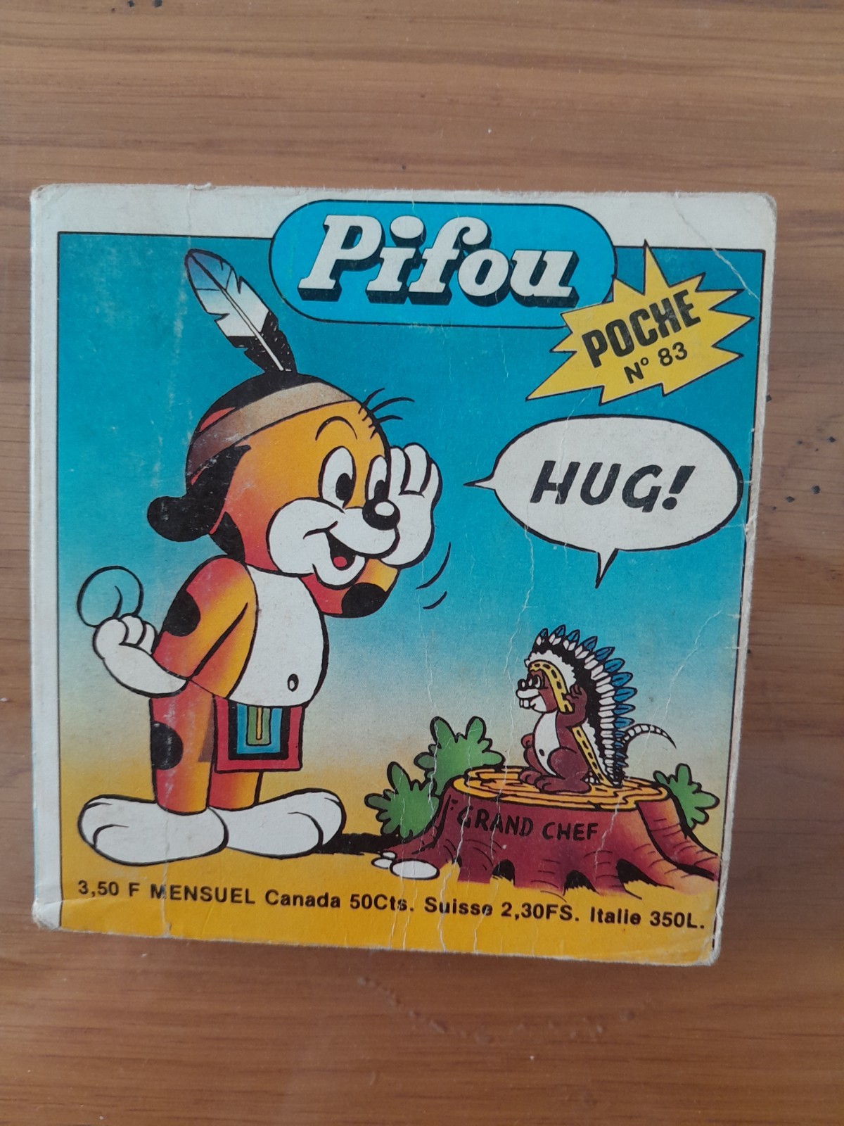 PIFOU POCHE    N°83    VAILLANT    1977    BE