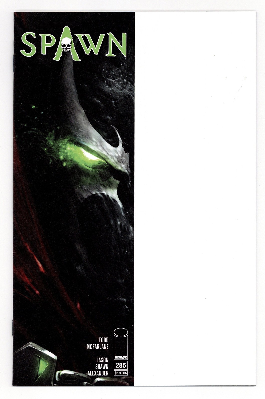 Spawn #285B Mattina Masked Variant NM- 9.2 2018