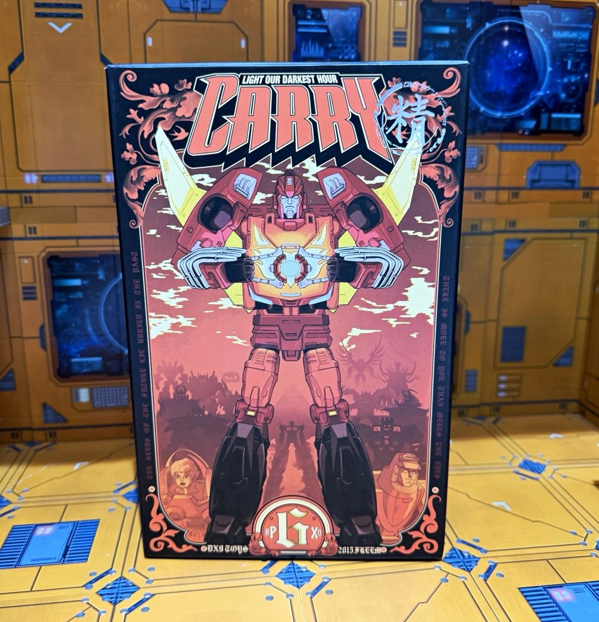 DX9 Transformers Carry D-06 Rodimus Prime nuovo scala MP seconda uscita