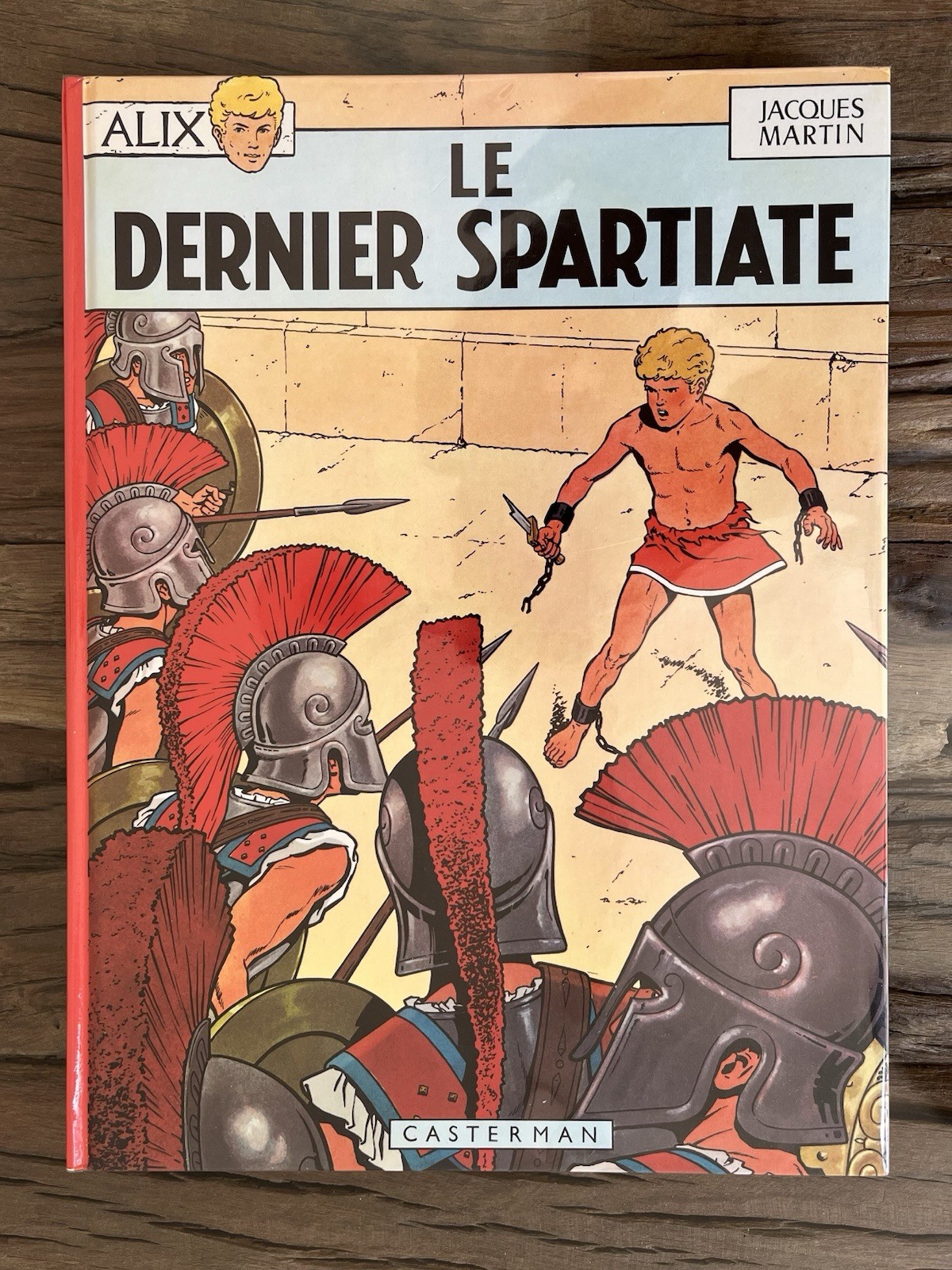 ALIX : SUPERBE ET TRÈS RARE RÉÉD 75 LE DERNIER SPARTIATE CRAQUANT NEUF (MARTIN)