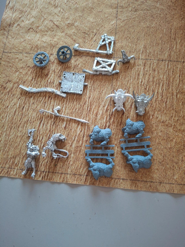 Warhammer fantasy Beastman Tuskgor chariot