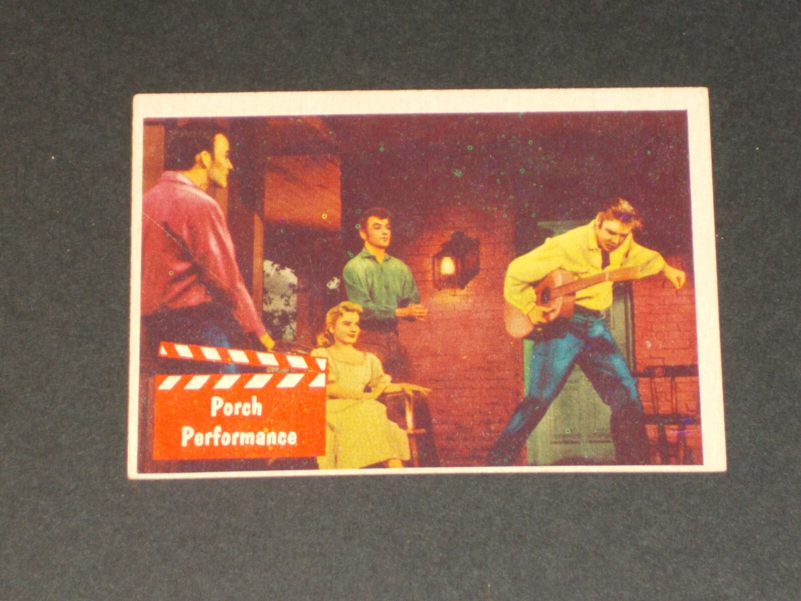Elvis Presley (R710-1) Topps 1956 #52, SET BRK, CARTOLINA ESTREMAMENTE BELLA!!