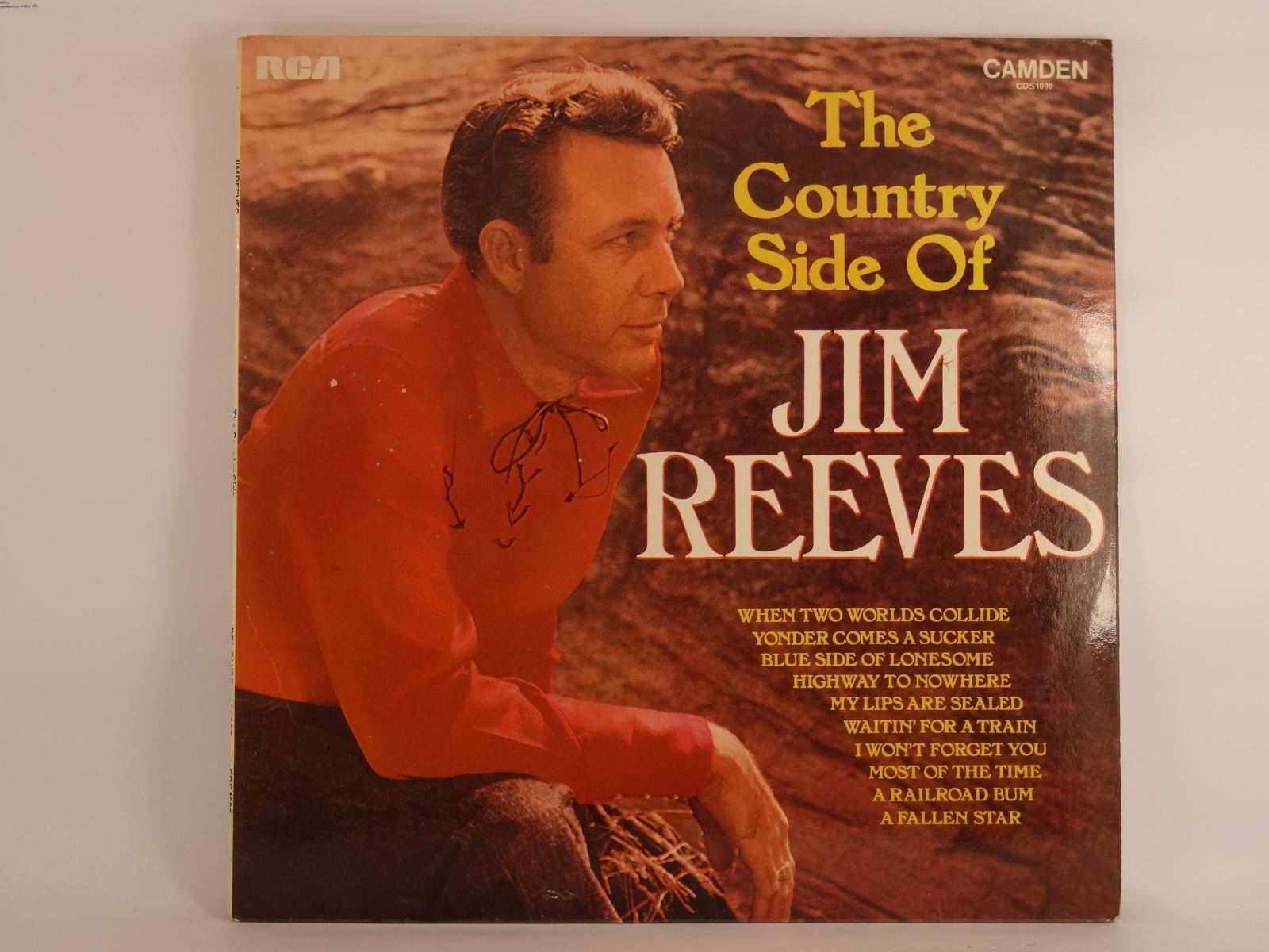 JIM REEVES THE COUNTRY SIDE OF JIM REEVES (330) 10 Track LP including Picture Sl