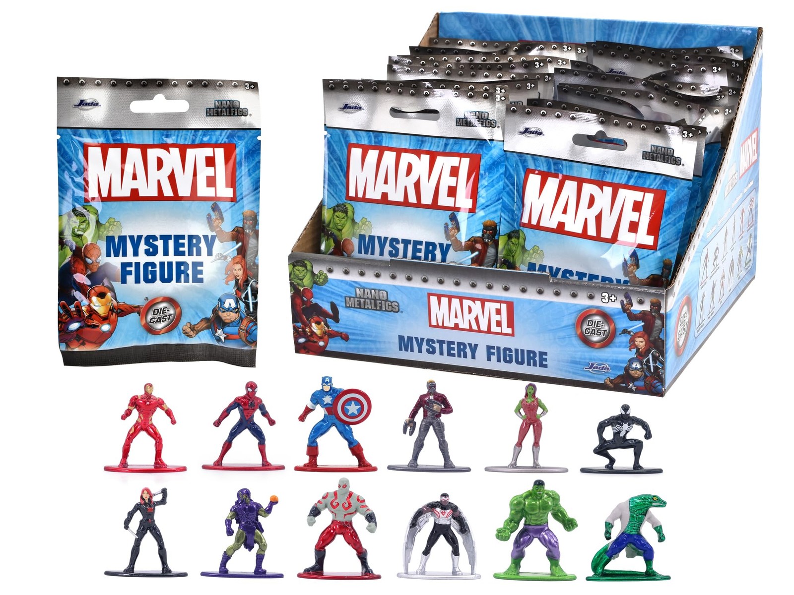Jada Toys 253221016 - Figurine da collezione Marvel in metallo, conf lqlF