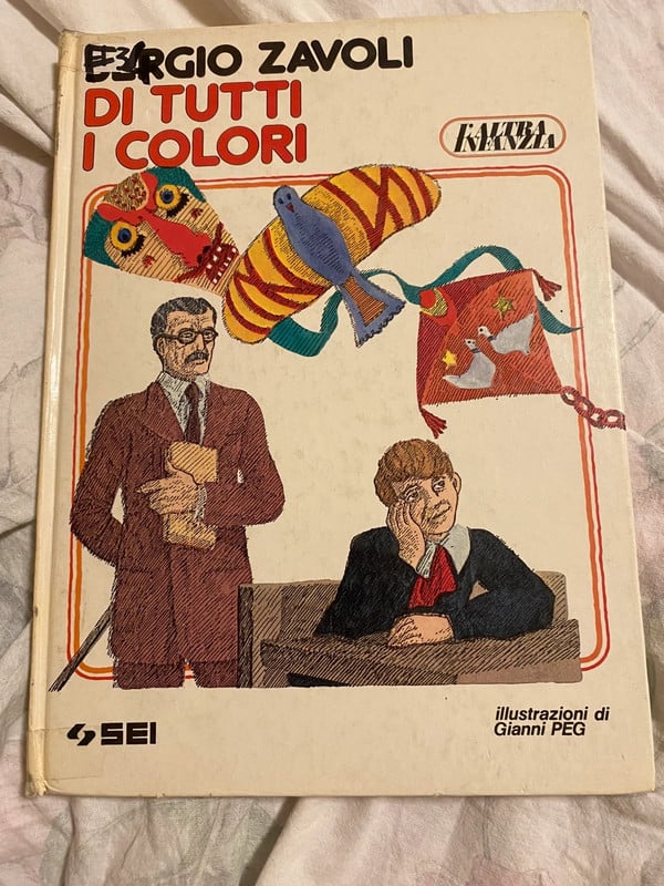 Libro Vintage Di Tutti i Colori Sergio Zavoli