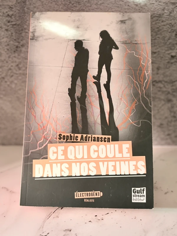 Ce qui coule dans nos veines – Sophie Adriansen – Gulf Stream Éditeur (Électrogène) 
