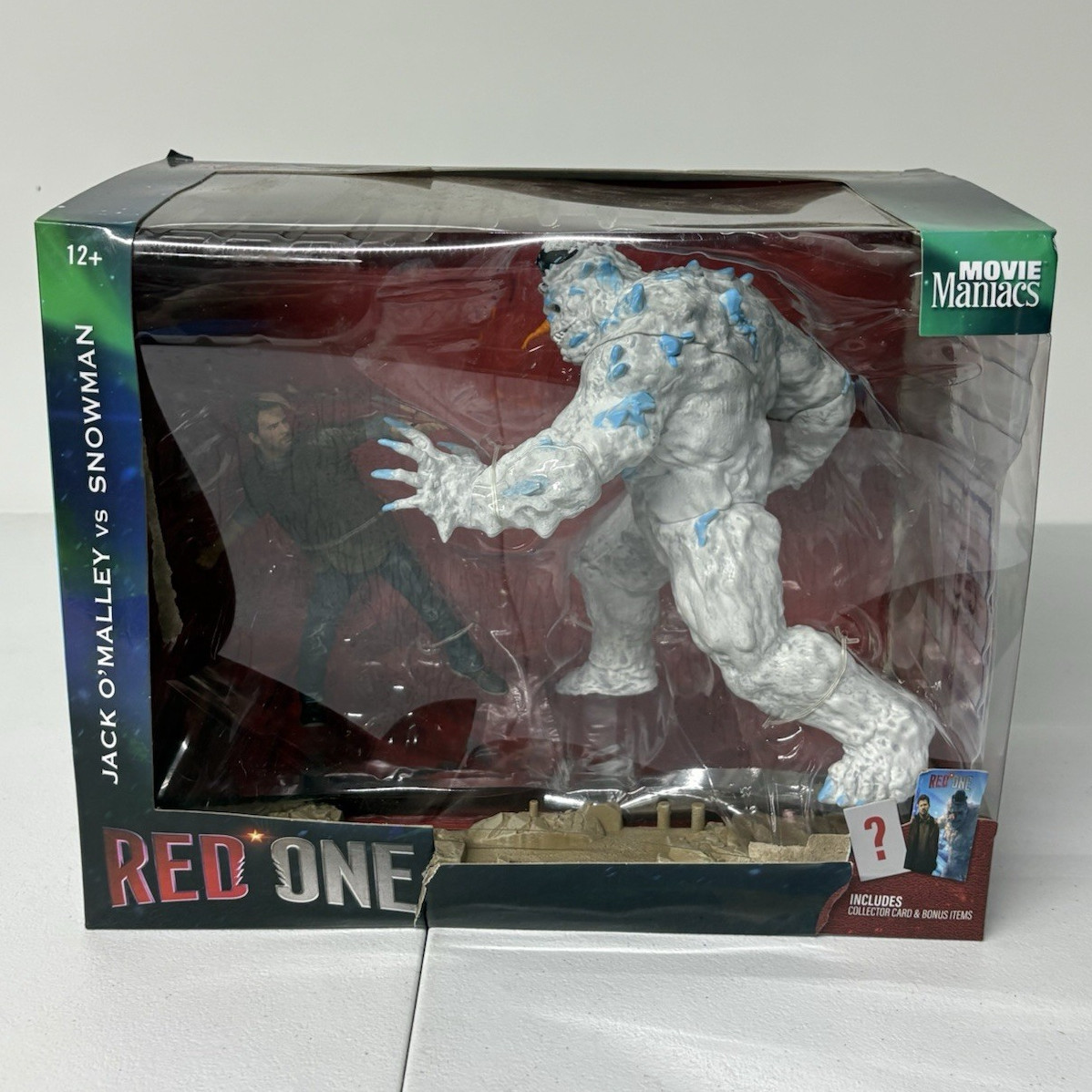Movie Maniacs Red One Jack O'Malley Vs Snowman 6" Posed Figures *READ*