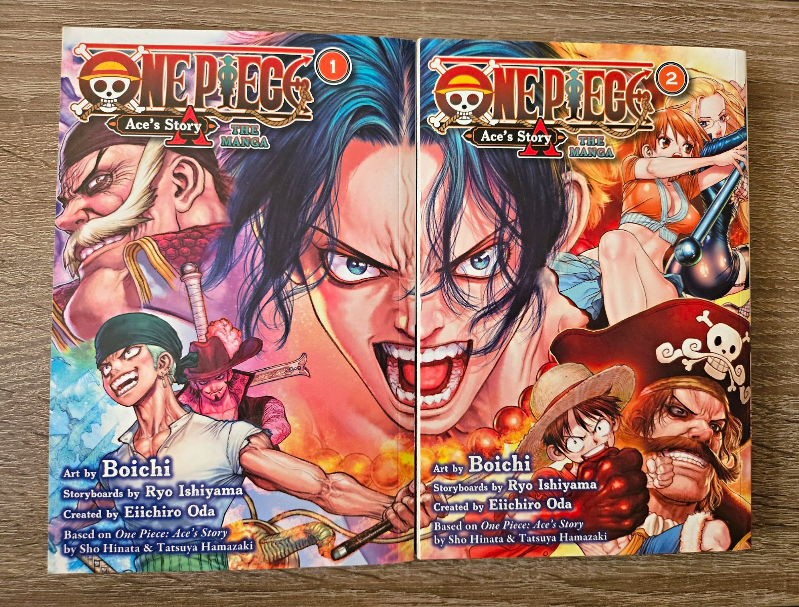 One Piece: Ace's Story Manga Volumes 1-2 Set (English) Boichi