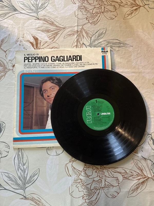 Vinile LP Peppino Gagliardi - Il Meglio Di (Linea Tre RCA, 1980)