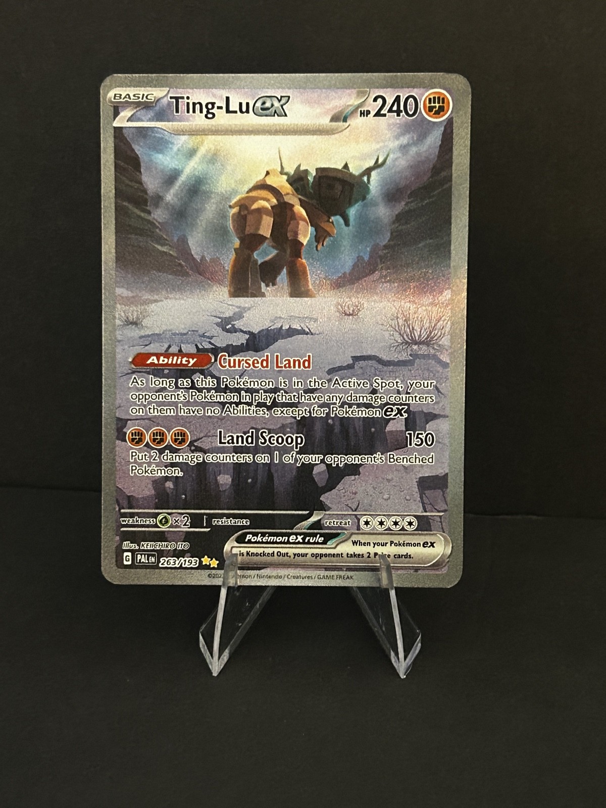 Ting-Lu ex 263/193 Sv02: Paldea Evolved Holo