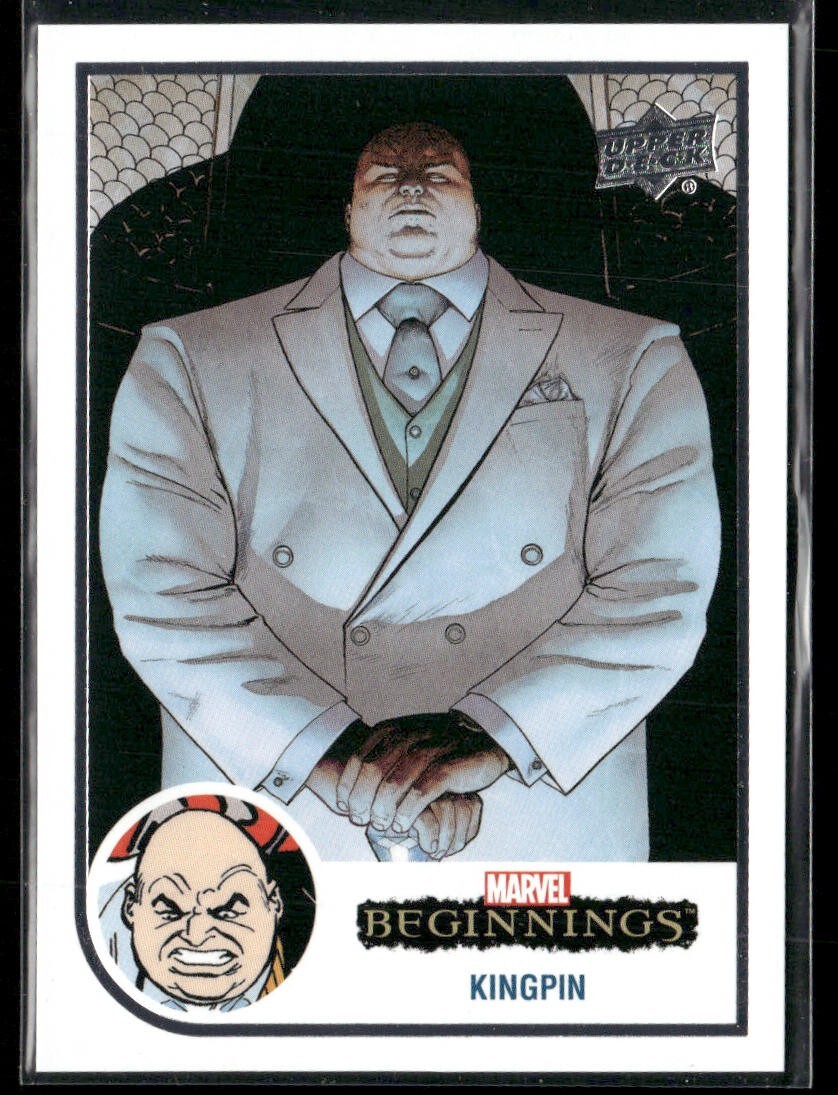 Upper Deck Marvel Inizi 2022 Prima Apparizione Variante FA2 - Kingpin