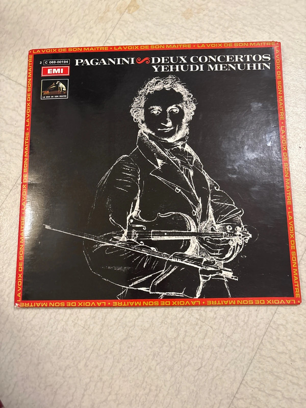 Disque vinyle  yehudi menuhin