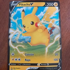 Carta pokemon Pikachu