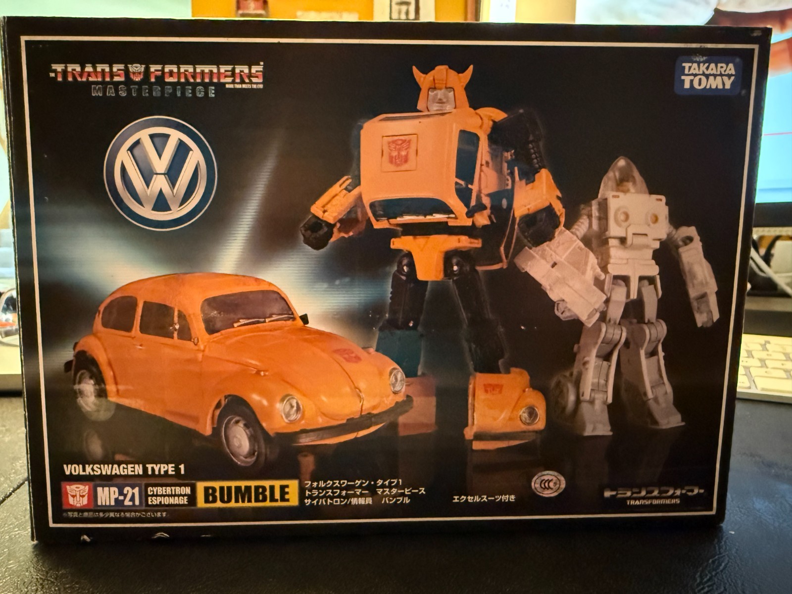 Transformers Takara Tomy Masterpiece Mp 21 Bumble Complete KO