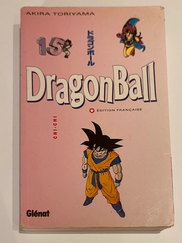 Tome 15 dragon ball édition pastel