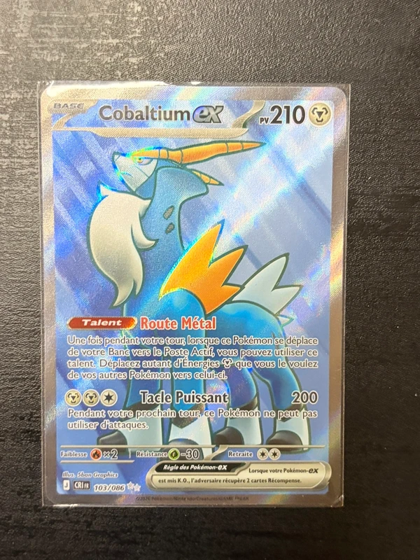 Carte Pokémon Cobaltium-ex