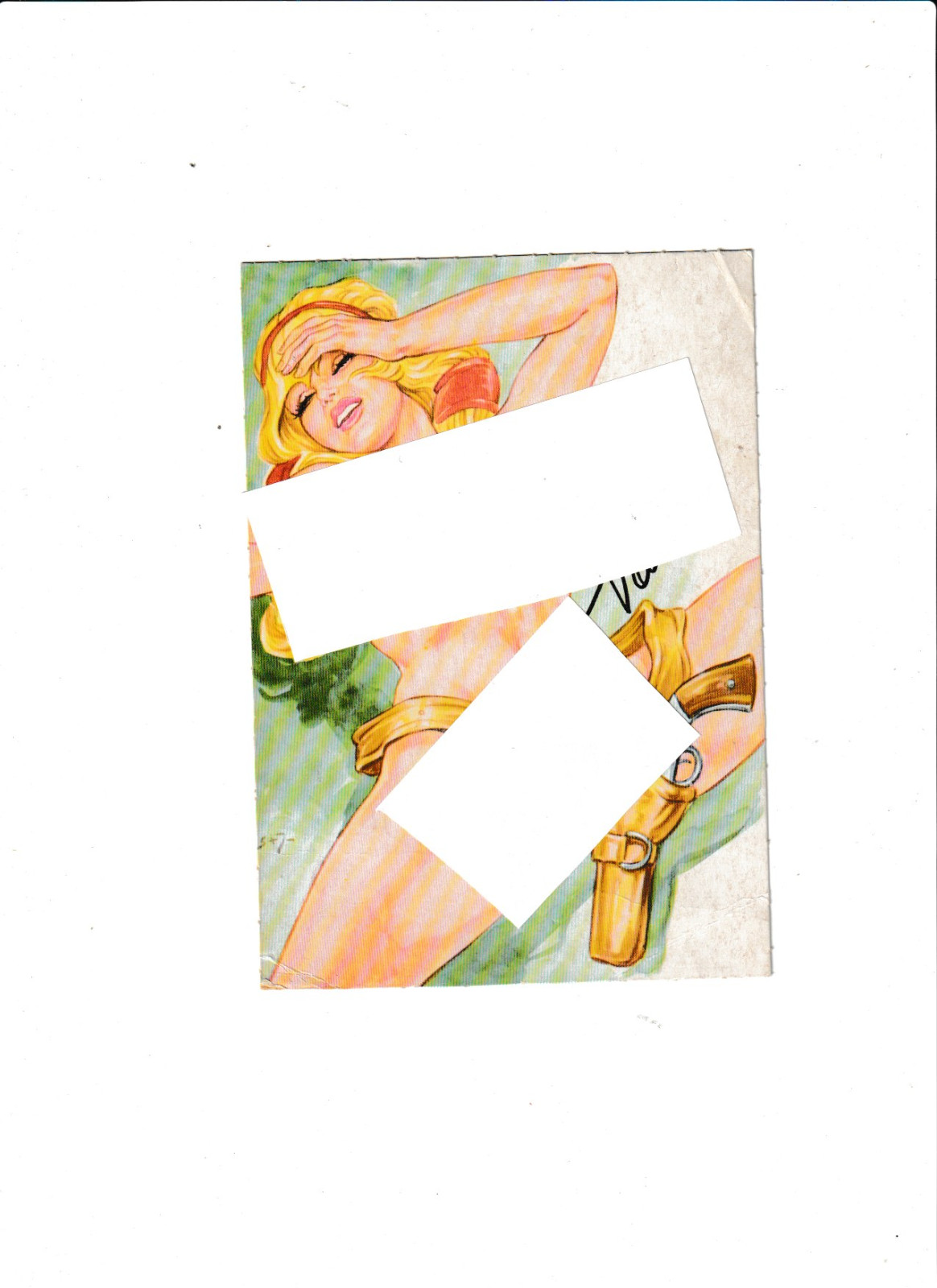 cartolina di vartan allegata al numero 183 furio viano editore 1976