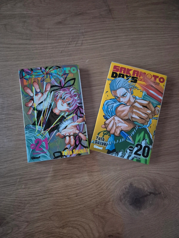 Lot manga "Sakamoto Days" tomes 20 & 21