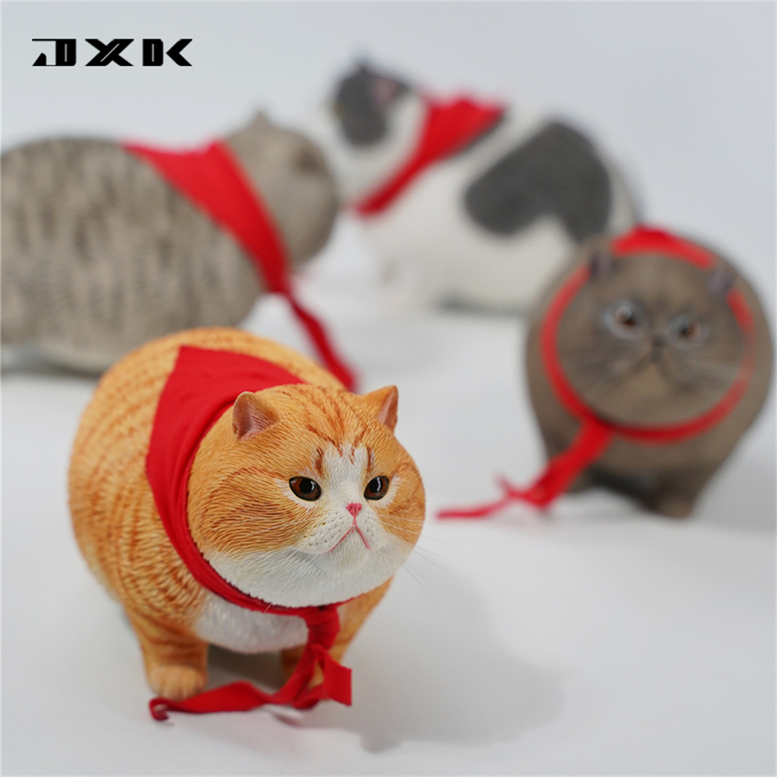 JXK 1/6 Fat Cat 3.0 Figure Animal Model Decor Adult  Xmas Gift