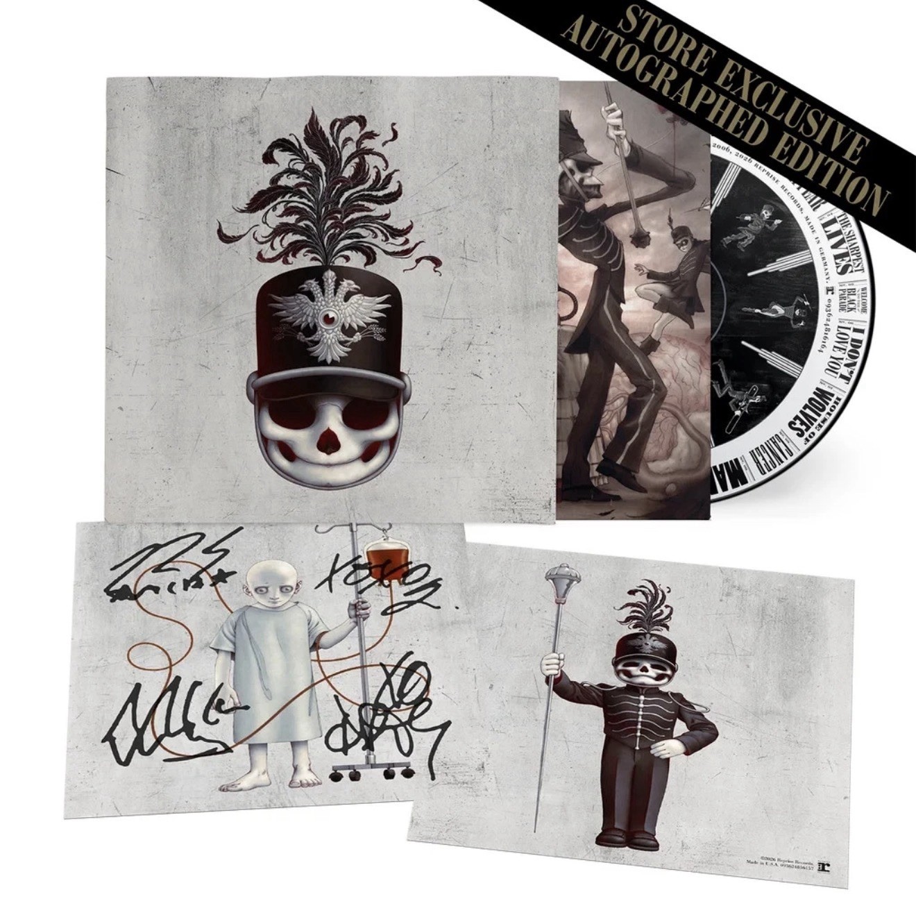 My Chemical Romance Welcome to The  Black Parade Cd  Signed Autographed PRESALE
